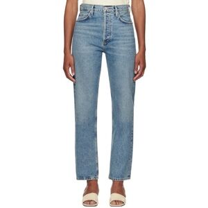 AGOLDE High Rise 90s Pinch Waist Straight Leg Jeans 28